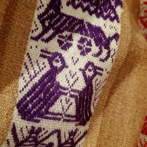 Antique Patagonia Traditional Poncho – Inca Patterns, Outdoor Lovers, Gift Ideas - Picture 5 of 5